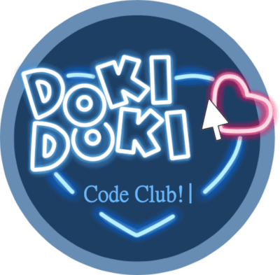 Doki Doki Code Club Logo
